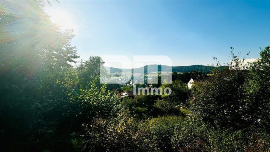 Traumhaft schönes Grundstück in hervorragender Wohnlage mit Panoramablick - Ausblick Panorama
